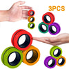 Leader Brains™ Magnetic Fidget Stress, Anxiety Relief Magnetic Spinner Ring